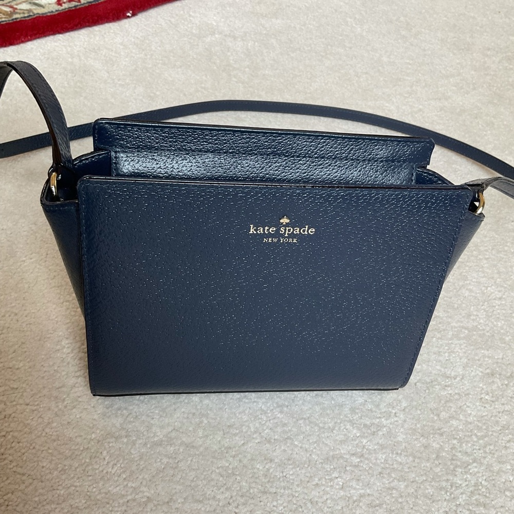 Kate Spade Navy Leather Crossbody Bag
